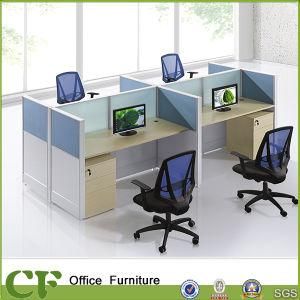 MFC Furniture Aminum Frame Partition Office Workstation for 4 Person