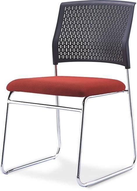 Cheap Upholstered Metal Office Training Study Meeting Plastic Chair