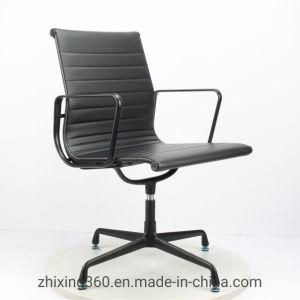 Black Baking Paint Eames Modern Leather Office Chair Manager Chair