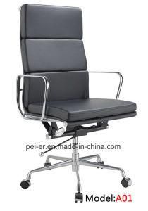 Aluminum Eames Office Executive Manager Leather Chair (PE-A01)