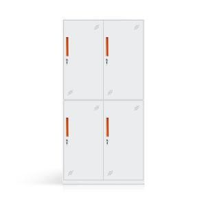 China Supply High Quality Metal Fittings Hot Sale Four Door Wardrobe