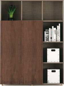 Modern Wooden Bookcase Flat File Cabinet for Office with Door (BL-FC201)