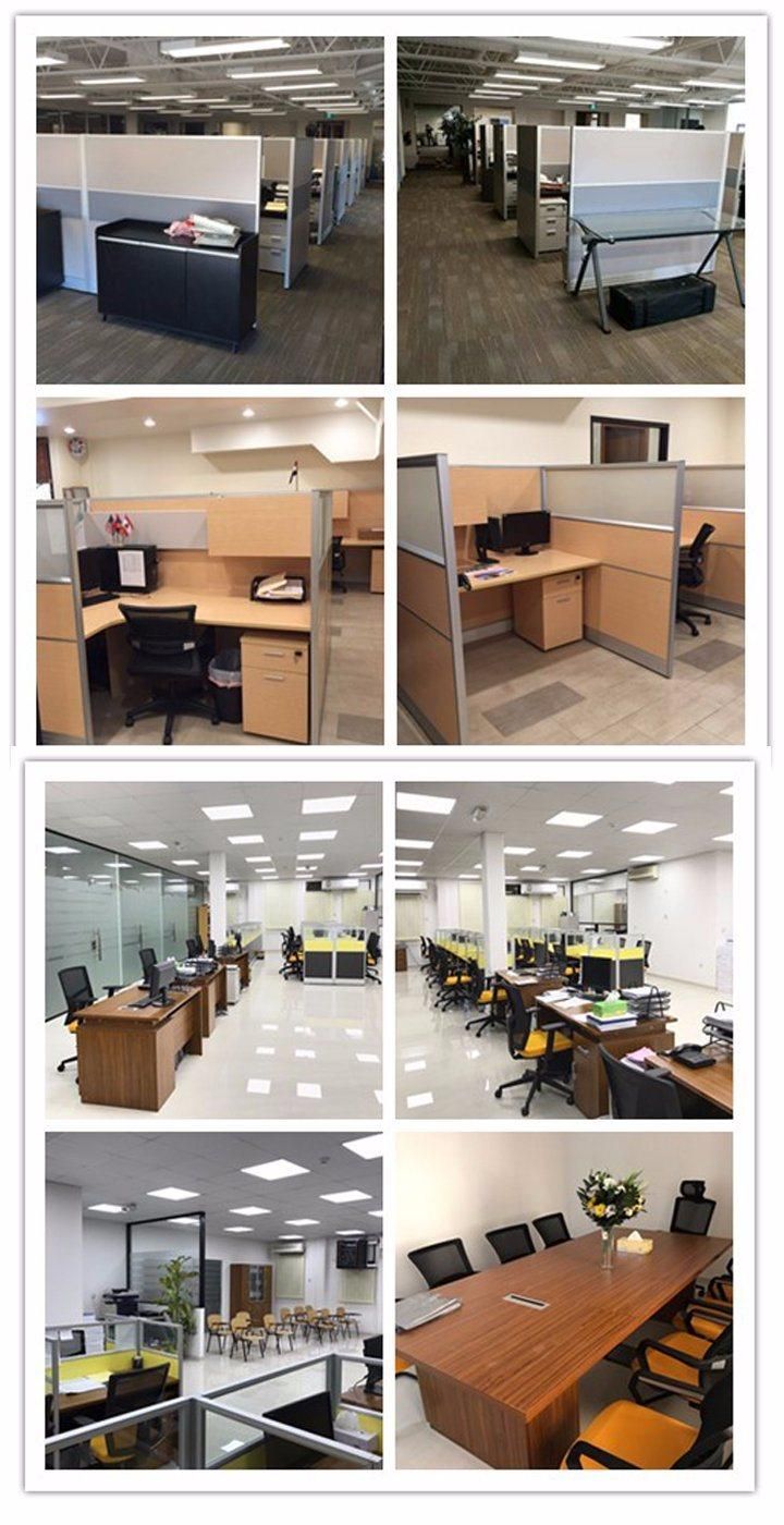 Office Cubicles Office Partition with Cabinet Office Workstation Items