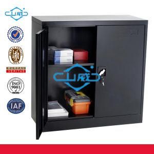 Black Double Door Small Metal Storage Cabinet (SW-X32)