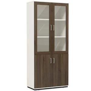 Hot Sales Modern Bookcase with Study Table Set Design