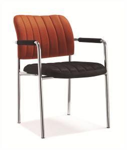 Low Back Modern Popular 4 Legs Reception Meeting Visitor Metal Chair