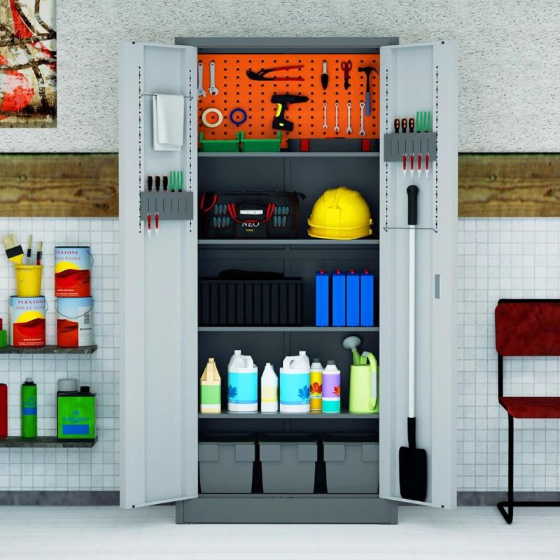 Digital Lock Metal Toolbox Cabinet Garage Safety Toolbox Heavy Duty Tool Cabinet