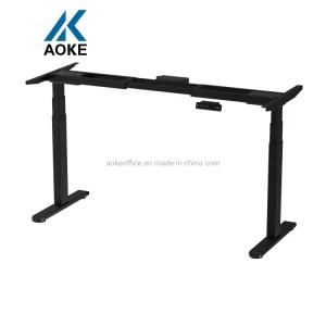 Hot Sale Factory Ergonomic Electric Height Adjustable Desk Dual Motor