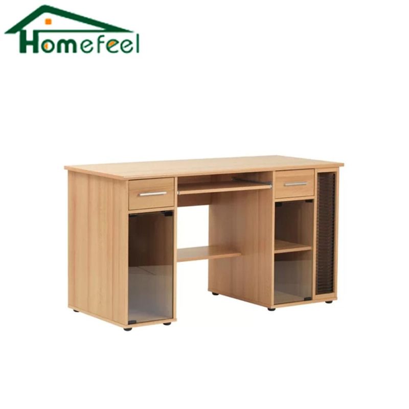 Office Bedroom Wooden Furniture Commercial MDF Study Computer Desk Wholesale