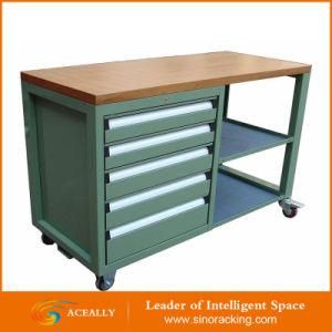 Manufacture Workshop Heavy Duty Steel Workbench Drawer Tool Cabinet