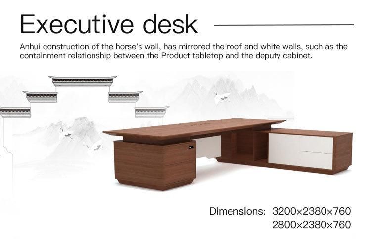 Latest Luxury Office Furniture Executive Table Design Boss Desk