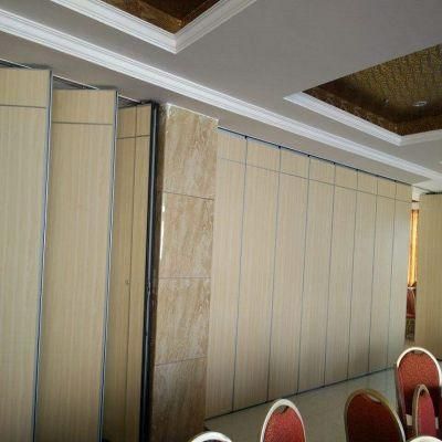 Office Sliding Folding Acoustic Wall Partitions, Commercial Soundproof Room Partitions
