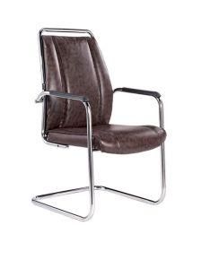 Hot Metal Mesh Leather Waiting Chair