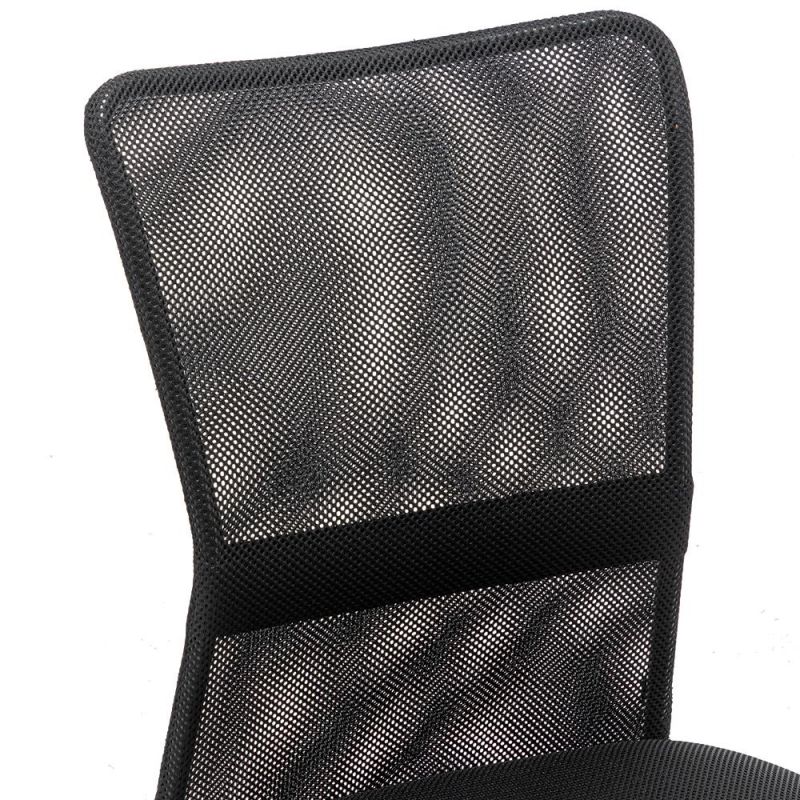 China Manufacturer Cheap Mesh Armless Office Chairs Without Arms Visitor Guest Meeting Room Swivel Conference Chairs