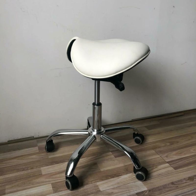 Split Ergonomic Saddle Seat Adjustable Tilt Office Chair Smart Stool