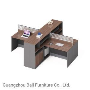 Modular Furniture Office Workstation for 4 Person Office Desk Screen Wholesale Computer Workstation (BL-WN06L3049)