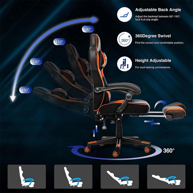 Black High Quality High Massage Gaming Chair