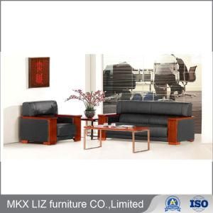 Hot Sale Simple Style Executive Wooden Office Sofa Set (S929)