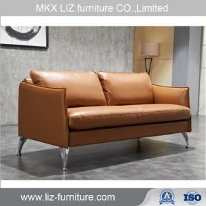 Economical Price Fabric Leather Office Sofa Couch in Different Seaters (Y365)
