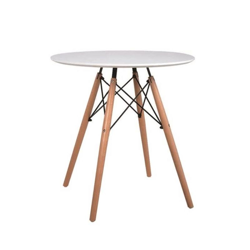 Modern Nordic Style Round Coffee Table for Living Room and Cafe