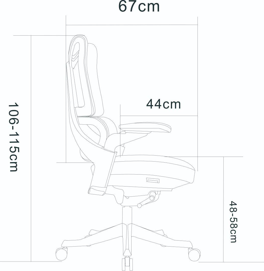 Office Chair 4D Adjustable Armrests High Back Ergonomic Chair