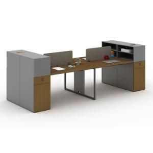 Wholesale Price 2 4 Seat Office Desk Screen Workstation with Storage