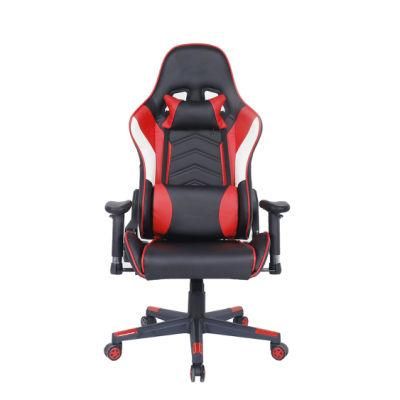 Wear-Resistant PU Fabric Gaming 135 Degree Recline Adjustable Gaming Chair with Adjustable Armrest