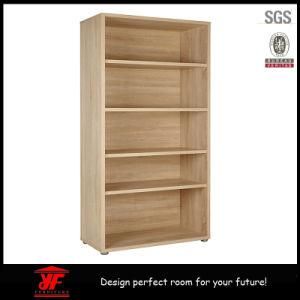 5 Tier Beech Effect Finish Room Dividers Modern Designs Wooden Bookcase Furniture