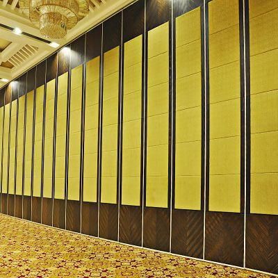 Wooden Sound Insulation Acoustic Operable Partition Walls for Auditorium