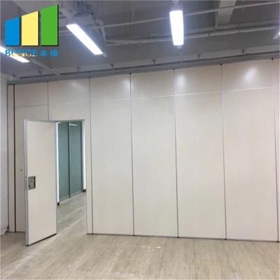 Wooden Sliding Room Acoustic Divider Folding Partitions for Classroom