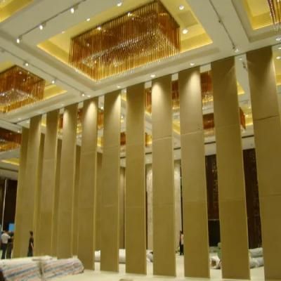 Wooden Sliding Walls Room Acoustic Folding Foldable Partition Divider Screen