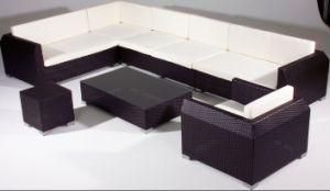 Synthetic Rattan Poly Wicker Sofa (WYHS-T015)