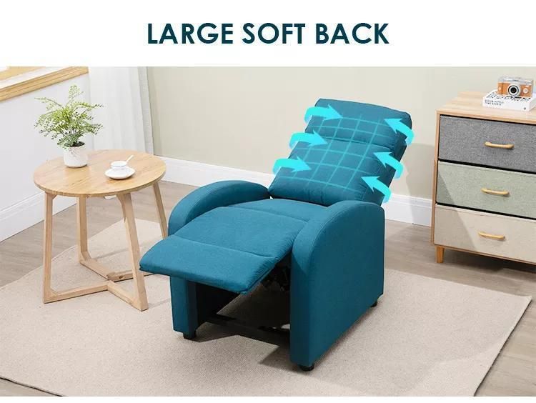 Large Soft Back Reclining Recliner Chair with Footrest