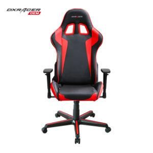 Red Computer Gaming Chair with Footrest, Video Game Rocker Chair