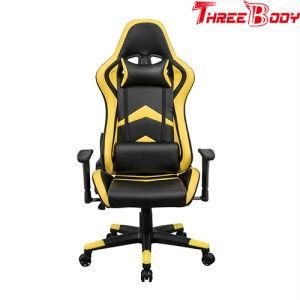 Threebody Racing Style Gaming Chair - Reclining Ergonomic Leather Chair, Office or Gaming Chair