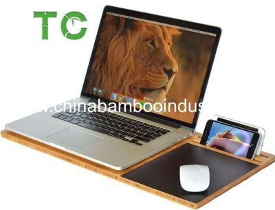 Portable Notebook Laptop Bed Tray for Couch Bamboo Laptop Lap Desk