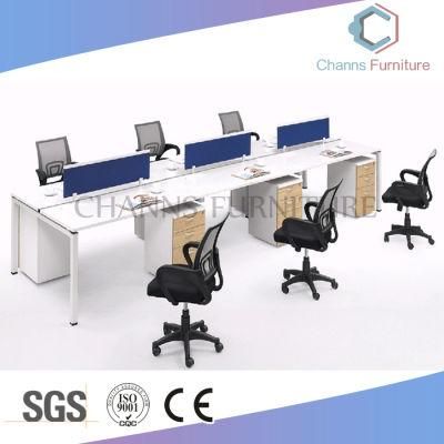 Modern Straight Office Workstation with Steel Foot
