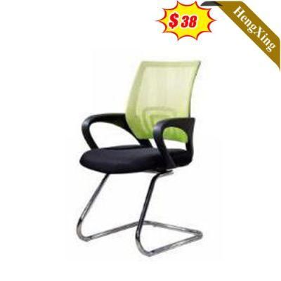 Cheap Price Office Furniture Meeting Room Conference Green Mesh Fabric Chair