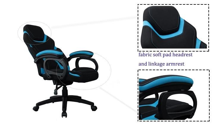 (VOLTAIRE) New Design Fabric Ergonomic Home Furniture Racing Chair
