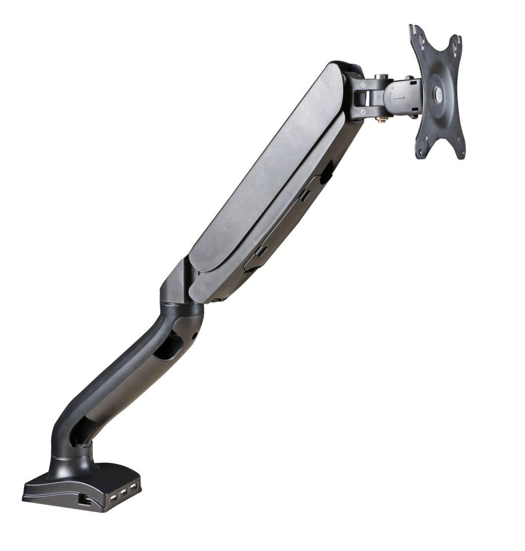 Gas Lift Desktop Mount with Touch Screen 10-24" Vesa 75/100