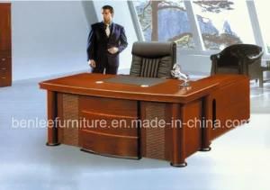 L Shape Modern Office Wood Furniture Director Desk (BL-XY055)