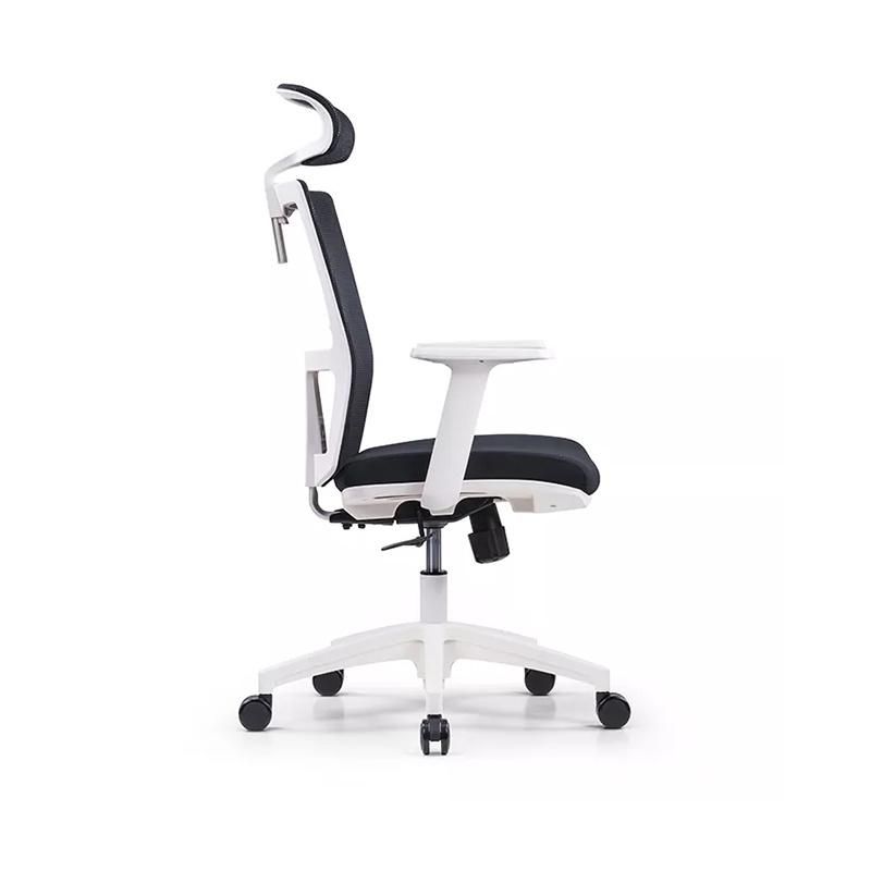 Ergonomic Office Chair, High-Back Mesh Desk Chair Computer Swivel Chair, Adjustable Armrests Chair