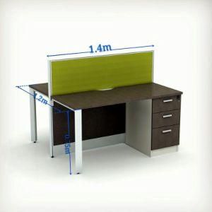 Modern Wood Office Furniture Workstaion Partition with Cabinet
