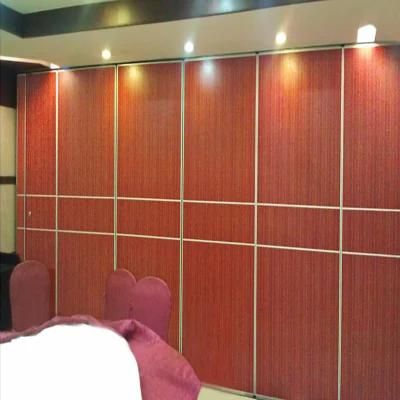 Floor to Ceiling Sliding Aluminium Track System Hotel Removable Wall Partitions