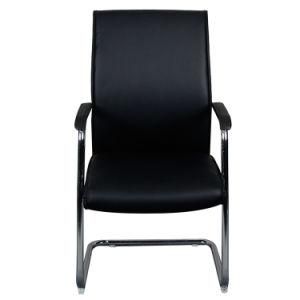 Office Furniture Cheap High Back Waiting Leather Office Chairs Without Wheels