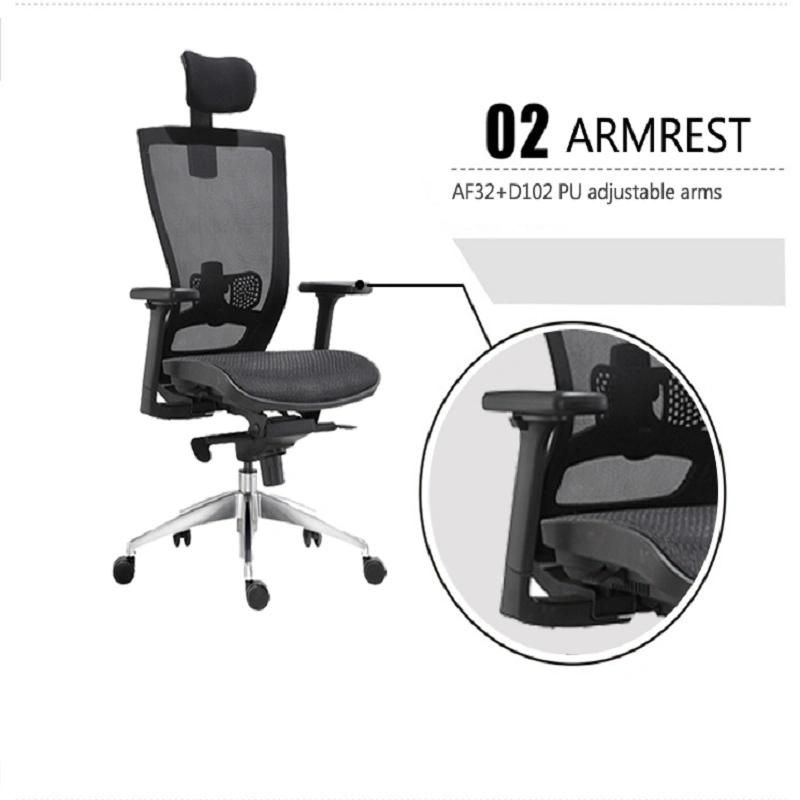 Office Furniture High Back Swivel Mesh Chair Adjustable Ergonomic Office Chairs