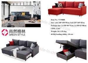 Fabric Corner Sofa Cum Bed