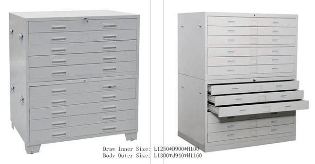 Office Cabinet 2 Swing Door Cabinet Steel Cupboard with 5 Shelves