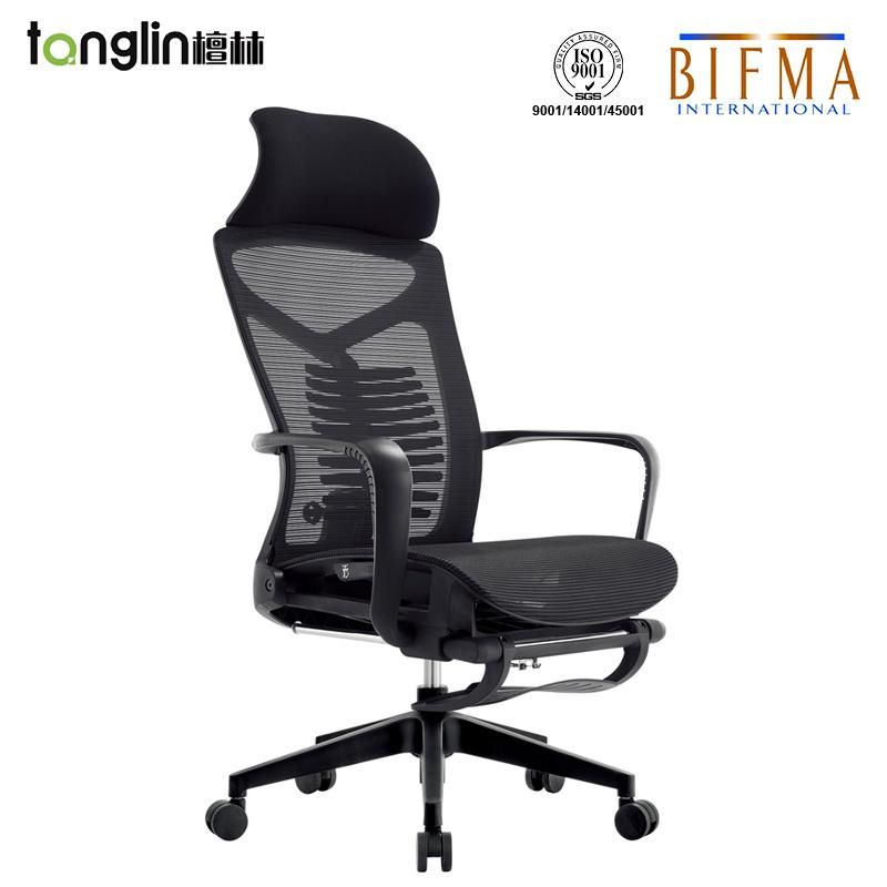 Office Furniture MID Back Lumbar Support Revolving Swivel Lift Black Staff Executive Ergonomic Computer Mesh PU Leather Gaming Lift Visitor Office Chair