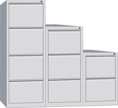 Rolled Cold Steel Office Filing Cabinet